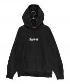 SUPREMEシュプリーム）の古着「Bandana Box Logo Hooded Sweatshirt」｜ブラック