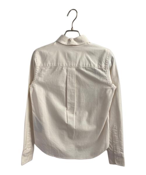 ami（アミ）ami (アミ) BDロゴシャツ ベージュ サイズ:XSの古着・服飾アイテム