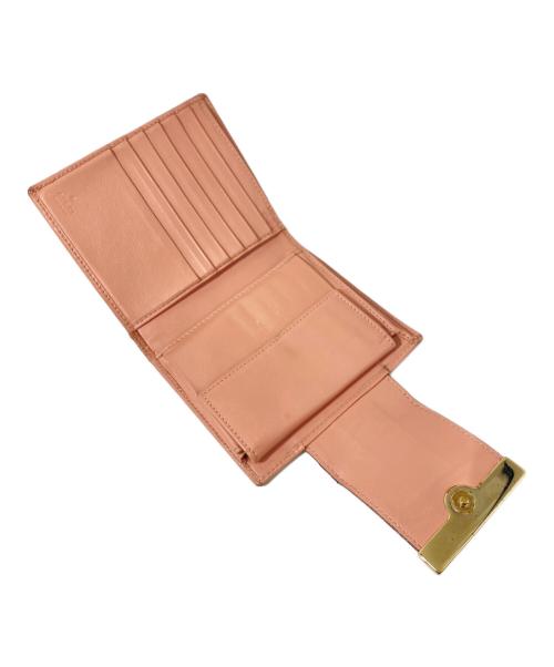 GUCCI（グッチ）GUCCI (グッチ) GGキャンバス シェリーライン 2つ折り財布の古着・服飾アイテム