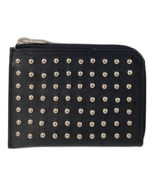 UNDERCOVER（アンダーカバー）UNDERCOVER (アンダーカバー) スタッズウォレット ブラックの古着・服飾アイテム