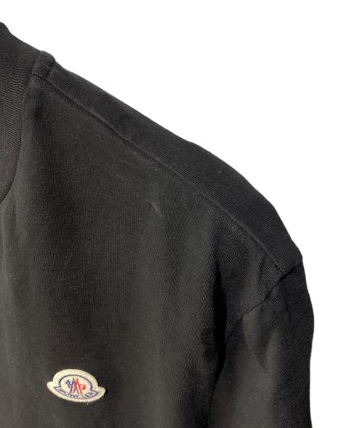 MONCLER（モンクレール）MONCLER (モンクレール) 半袖ロゴカットソー ブラック サイズ:Lの古着・服飾アイテム