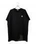 MONCLER（モンクレール）の古着「半袖ロゴカットソー」｜ブラック