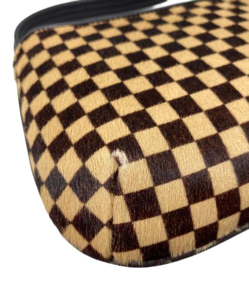 LOUIS VUITTON（ルイ ヴィトン）LOUIS VUITTON (ルイ ヴィトン) ダミエソバージュ ポーチ/ハンドバッグ タイガー ハラコの古着・服飾アイテム