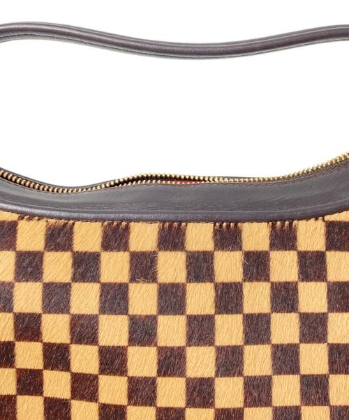 LOUIS VUITTON（ルイ ヴィトン）LOUIS VUITTON (ルイ ヴィトン) ダミエソバージュ ポーチ/ハンドバッグ タイガー ハラコの古着・服飾アイテム