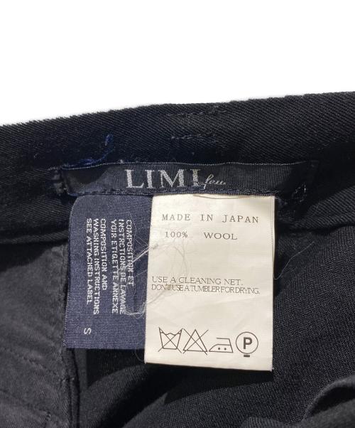 LIMI feu（リミフゥ）LIMI feu (リミフゥ) ウールスラックス ブラック サイズ:Sの古着・服飾アイテム