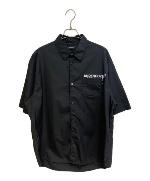 UNDERCOVER（アンダーカバー）UNDERCOVER (アンダーカバー) Coブロード半袖SH UC LOGO ブラック サイズ:3の古着・服飾アイテム