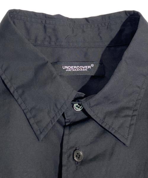 UNDERCOVER（アンダーカバー）UNDERCOVER (アンダーカバー) Coブロード半袖SH UC LOGO ブラック サイズ:3の古着・服飾アイテム