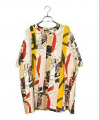 BURBERRYバーバリー）の古着「18AW 総柄Tシャツ」｜マルチカラー
