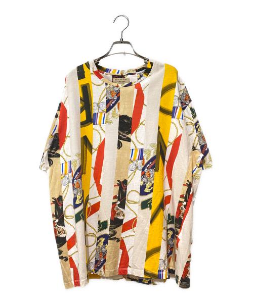 BURBERRY（バーバリー）BURBERRY (バーバリー) 18AW 総柄Tシャツ マルチカラー サイズ:XLの古着・服飾アイテム