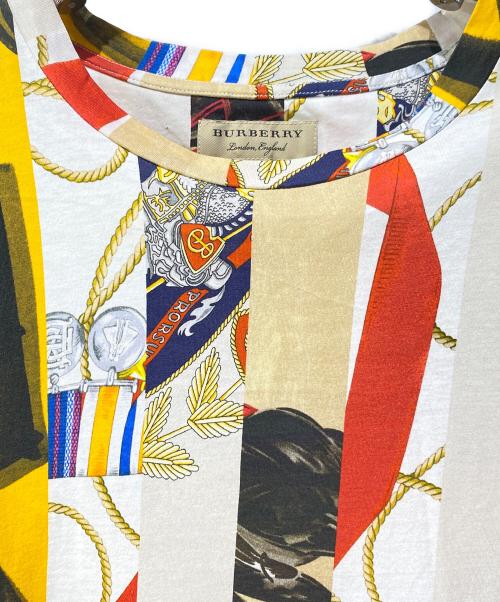 BURBERRY（バーバリー）BURBERRY (バーバリー) 18AW 総柄Tシャツ マルチカラー サイズ:XLの古着・服飾アイテム