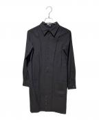 Y-3ワイスリー）の古着「デザインロングシャツ」｜ブラック