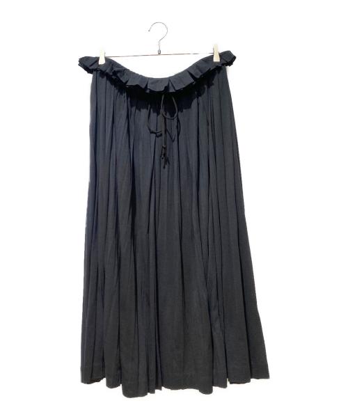 yohji yamamoto+noir（ヨウジヤマモトプリュスノアール）yohji yamamoto+noir (ヨウジヤマモトプリュスノアール) ロングスカート ブラック サイズ:1の古着・服飾アイテム