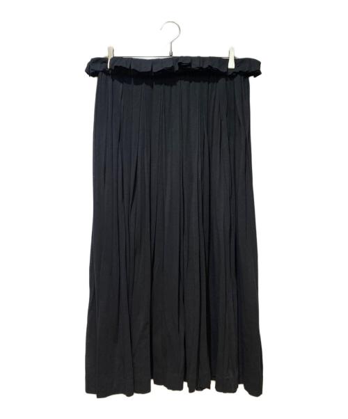 yohji yamamoto+noir（ヨウジヤマモトプリュスノアール）yohji yamamoto+noir (ヨウジヤマモトプリュスノアール) ロングスカート ブラック サイズ:1の古着・服飾アイテム