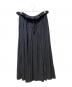 yohji yamamoto+noir（ヨウジヤマモトプリュスノアール）の古着「ロングスカート」｜ブラック