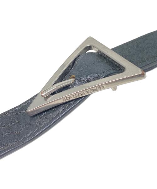 BOTTEGA VENETA（ボッテガベネタ）BOTTEGA VENETA (ボッテガベネタ) カセットショルダーバッグ ブラックの古着・服飾アイテム