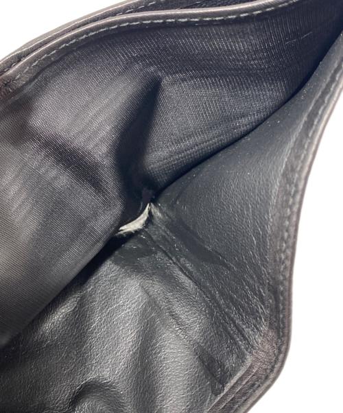 GUCCI（グッチ）GUCCI (グッチ) ロゴ2つ折り財布 ブラックの古着・服飾アイテム