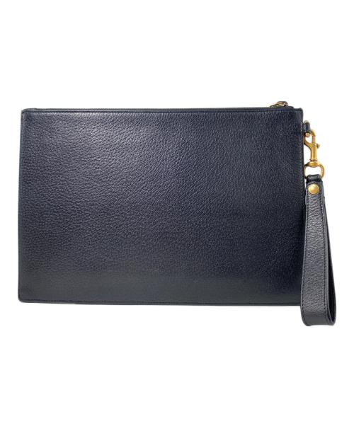 GUCCI（グッチ）GUCCI (グッチ) アニマリエ クラッチバッグ ブラックの古着・服飾アイテム