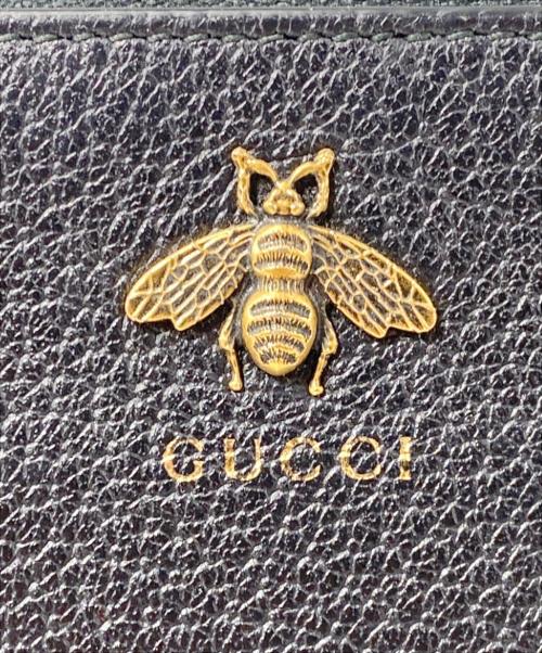 GUCCI（グッチ）GUCCI (グッチ) アニマリエ クラッチバッグ ブラックの古着・服飾アイテム