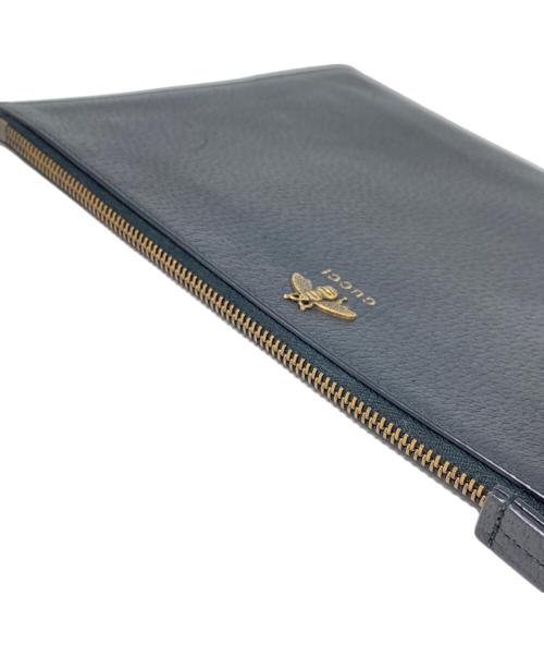 GUCCI（グッチ）GUCCI (グッチ) アニマリエ クラッチバッグ ブラックの古着・服飾アイテム