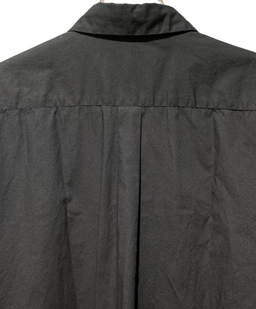 BLACK COMME des GARCONS（ブラックコムデギャルソン）BLACK COMME des GARCONS (ブラックコムデギャルソン) ロングシャツ ブラック サイズ:Lの古着・服飾アイテム