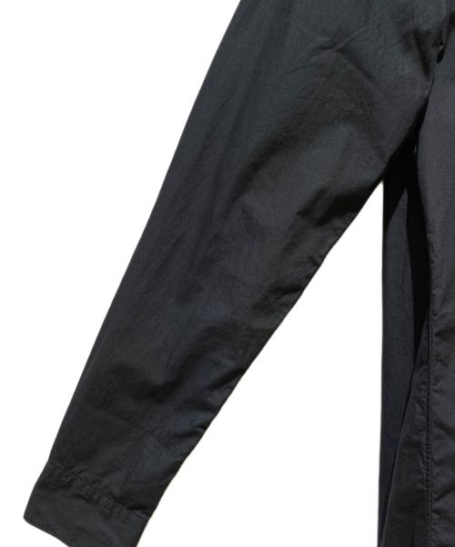 BLACK COMME des GARCONS（ブラックコムデギャルソン）BLACK COMME des GARCONS (ブラックコムデギャルソン) ロングシャツ ブラック サイズ:Lの古着・服飾アイテム