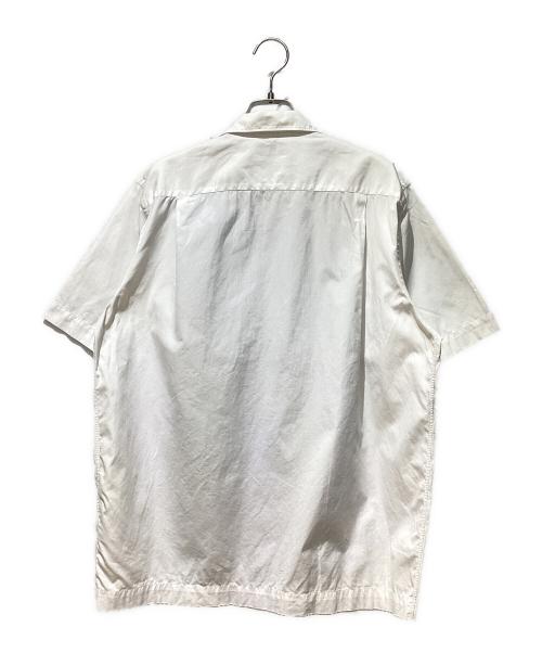 COMME des GARCONS HOMME PLUS（コムデギャルソンオムプリュス）COMME des GARCONS HOMME PLUS (コムデギャルソンオムプリュス) デニム切替半袖シャツ ホワイト サイズ:-の古着・服飾アイテム