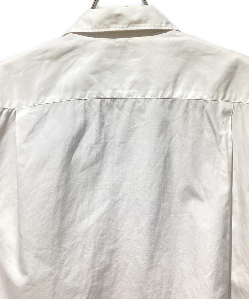 COMME des GARCONS HOMME PLUS（コムデギャルソンオムプリュス）COMME des GARCONS HOMME PLUS (コムデギャルソンオムプリュス) デニム切替半袖シャツ ホワイト サイズ:-の古着・服飾アイテム