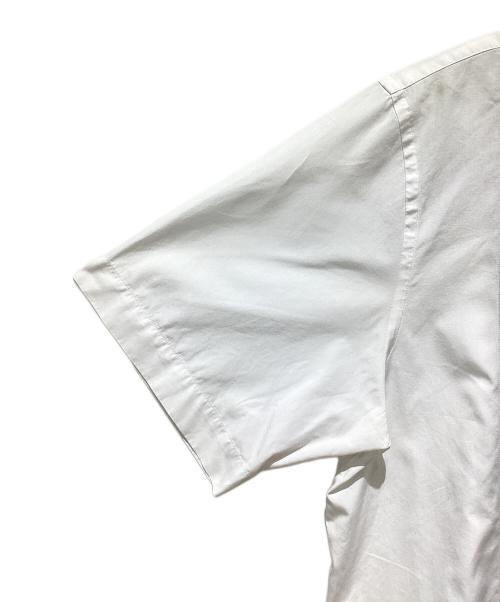 COMME des GARCONS HOMME PLUS（コムデギャルソンオムプリュス）COMME des GARCONS HOMME PLUS (コムデギャルソンオムプリュス) デニム切替半袖シャツ ホワイト サイズ:-の古着・服飾アイテム