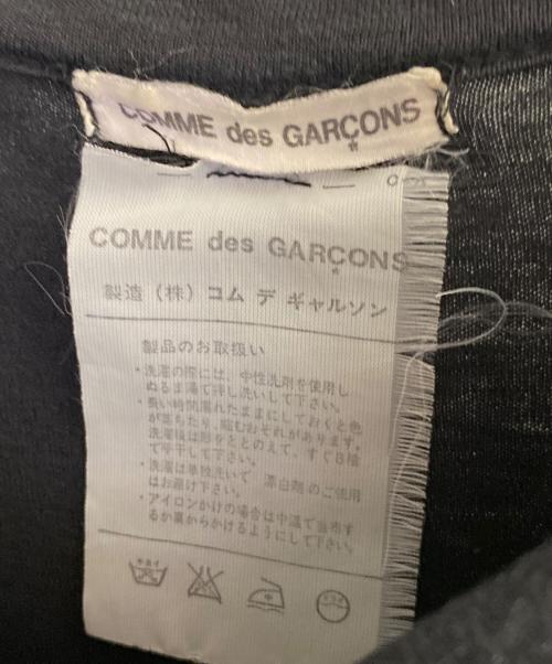 COMME des GARCONS（コムデギャルソン）COMME des GARCONS (コムデギャルソン) 切替カットソー ブラック サイズ:不明の古着・服飾アイテム