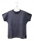 COMME des GARCONSコムデギャルソン）の古着「ボーダーカットソー」｜グリーン