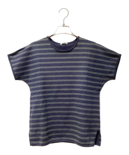 COMME des GARCONS（コムデギャルソン）COMME des GARCONS (コムデギャルソン) ボーダーカットソー グリーン サイズ:-の古着・服飾アイテム