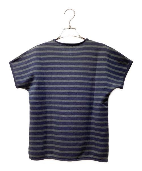 COMME des GARCONS（コムデギャルソン）COMME des GARCONS (コムデギャルソン) ボーダーカットソー グリーン サイズ:-の古着・服飾アイテム