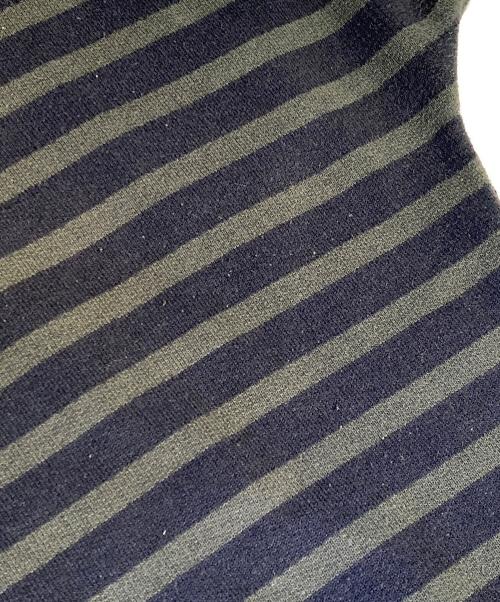 COMME des GARCONS（コムデギャルソン）COMME des GARCONS (コムデギャルソン) ボーダーカットソー グリーン サイズ:-の古着・服飾アイテム