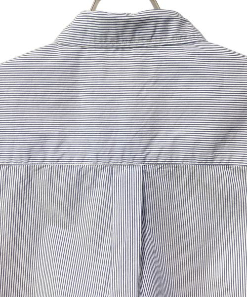 UNDERCOVER（アンダーカバー）UNDERCOVER (アンダーカバー) ストライプ半袖シャツ ブルー サイズ:3の古着・服飾アイテム
