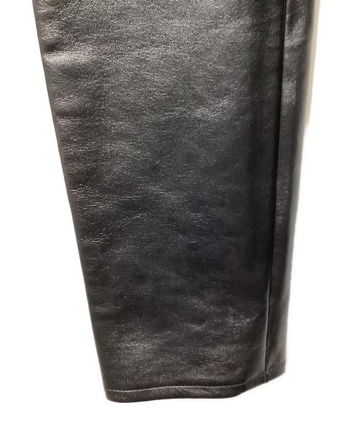 CELINE（セリーヌ）CELINE (セリーヌ) ルージーンズ / ソフトラムスキン ブラック サイズ:31の古着・服飾アイテム