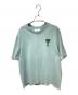 AMI PARIS（アミ パリ）の古着「ハートロゴTシャツ」｜ミントグリーン