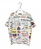 LOUIS VUITTONルイ ヴィトン）の古着「オールオーバーロゴTシャツ」｜ホワイト