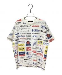LOUIS VUITTON（ルイ ヴィトン）の古着「オールオーバーロゴTシャツ」｜ホワイト