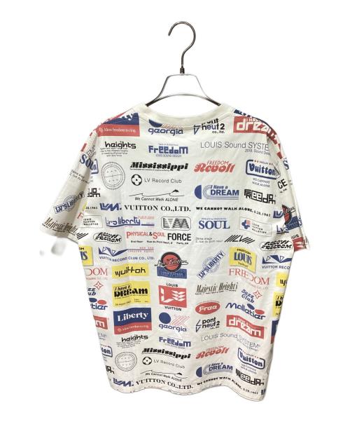 LOUIS VUITTON（ルイ ヴィトン）LOUIS VUITTON (ルイ ヴィトン) オールオーバーロゴTシャツ ホワイト サイズ:Mの古着・服飾アイテム