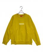 SUPREMEシュプリーム）の古着「Box Logo Crewneck」｜イエロー