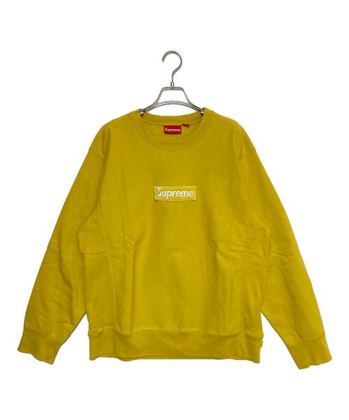 SUPREME（シュプリーム）SUPREME (シュプリーム) Box Logo Crewneck イエロー サイズ:Lの古着・服飾アイテム
