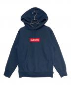 SUPREMEシュプリーム）の古着「Box Logo Hooded Sweatshirt」｜ネイビー