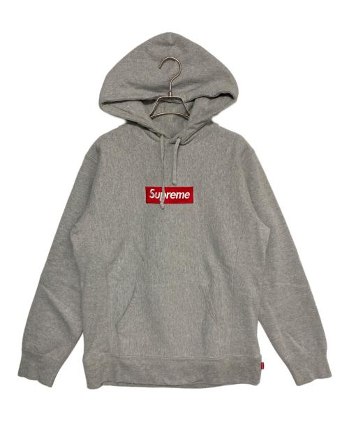 SUPREME（シュプリーム）SUPREME (シュプリーム) box logo hooded sweat shirts ライトグレー サイズ:Mの古着・服飾アイテム