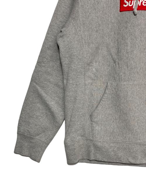 SUPREME（シュプリーム）SUPREME (シュプリーム) box logo hooded sweat shirts ライトグレー サイズ:Mの古着・服飾アイテム