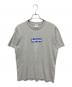 SUPREME（シュプリーム）の古着「19AW bandana box logo Tee」｜ライトグレー