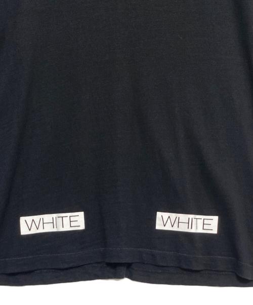 OFFWHITE（オフホワイト）OFFWHITE (オフホワイト) ロゴTシャツ ブラック サイズ:Mの古着・服飾アイテム