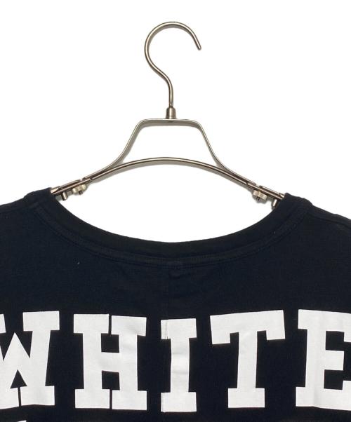OFFWHITE（オフホワイト）OFFWHITE (オフホワイト) ロゴTシャツ ブラック サイズ:Mの古着・服飾アイテム