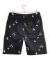 OFFWHITE (オフホワイト) ALL OVER LOGO SHORTS ブラック サイズ:L：22000円