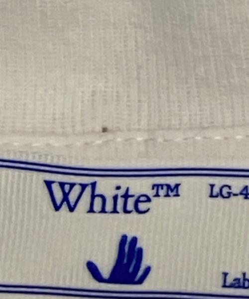 OFFWHITE（オフホワイト）OFFWHITE (オフホワイト) MARKER S/S OVER TEE ホワイト サイズ:Sの古着・服飾アイテム