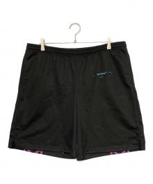 OFFWHITE（オフホワイト）の古着「メッシュショートパンツ」｜ブラック